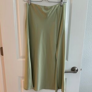 DANIELLE BERNSTEIN Sage Midi Skirt